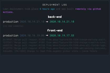 pyngpong Deployment Log